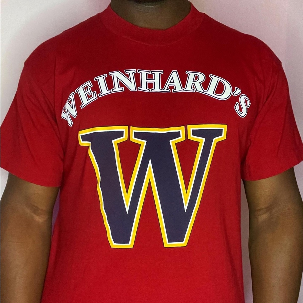 Vintage Single Stitch Weinhards Beer Promo T-Shirt
